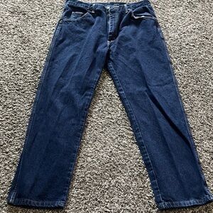 Men's Wrangler Authentic Blue Jeans (36/30)